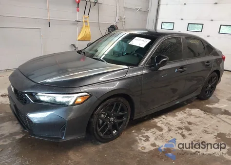 2025 Honda Civic Sport из США, поврежденный, VIN 2HGFE2F54SH585014